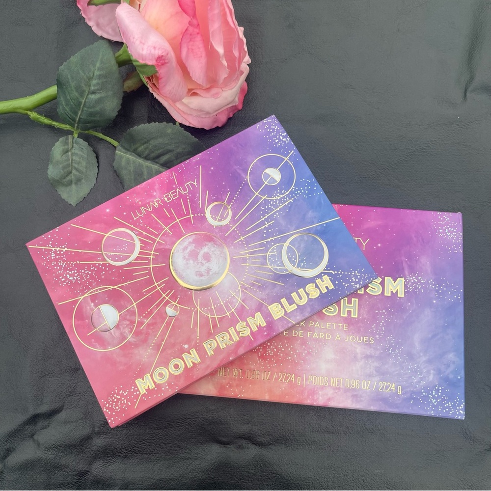 Lunar Beauty Moon Prism Blush Cheek Palette Manny Mua New.